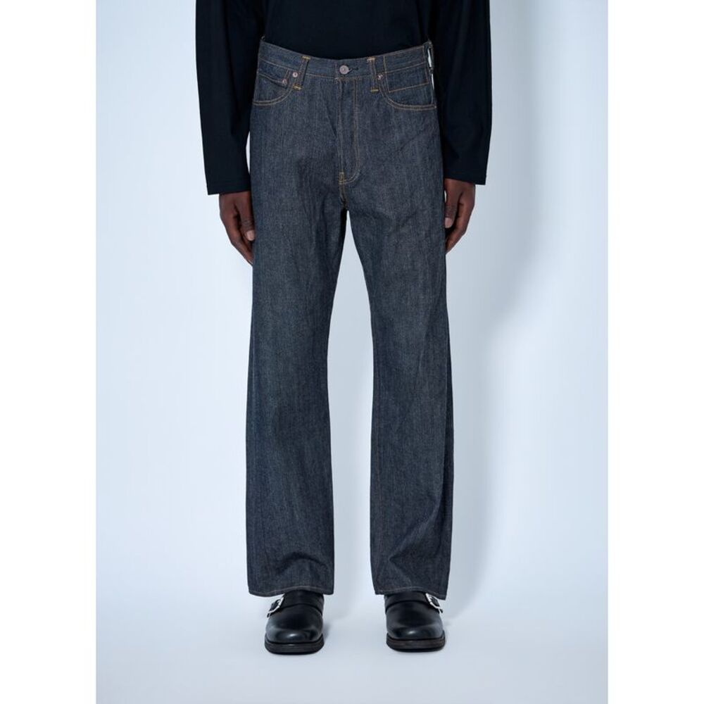 Visvim Men Social Sculpture 01 Wide Mud Jeans